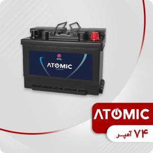 باتری 74 آمپر اتمیک